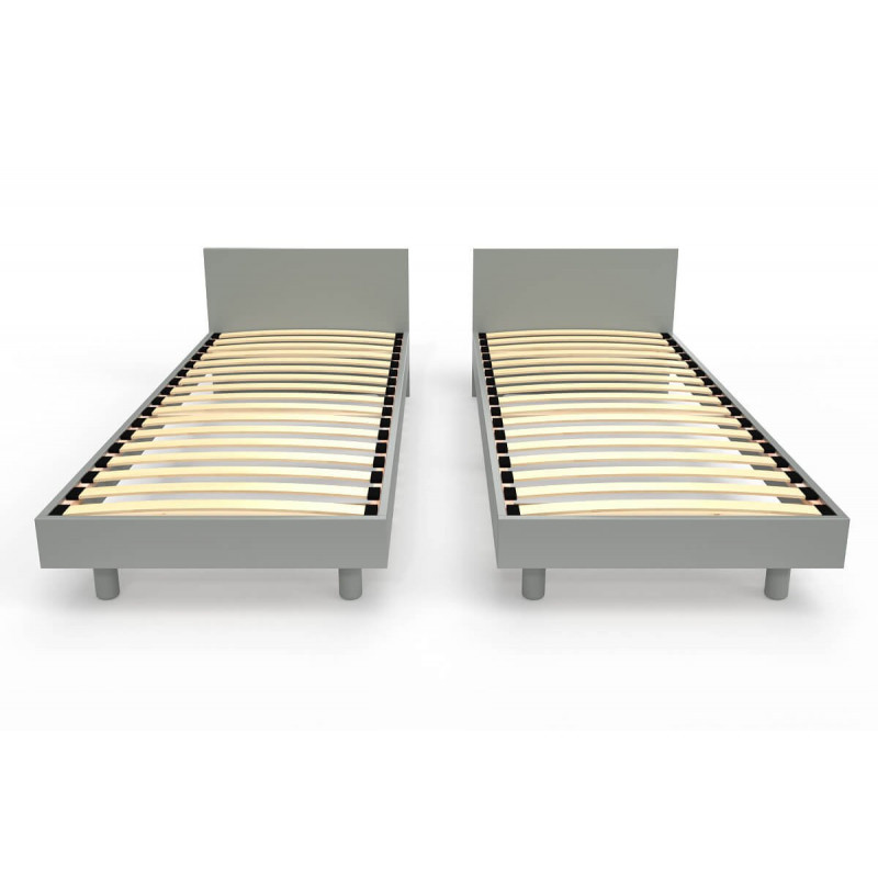 Lit Twin bois massif