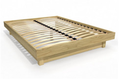 Lit plateforme 140x190 bois massif