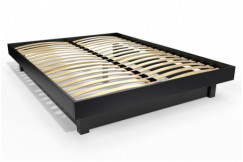 Platform bed 140x190 in solid wood