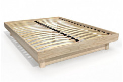 Letto a piattaforma 160x200 in legno massiccio