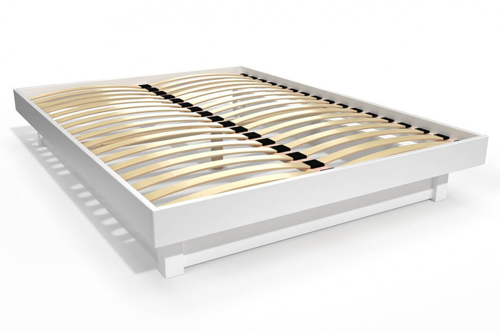 Letto a piattaforma 160x200 in legno massiccio