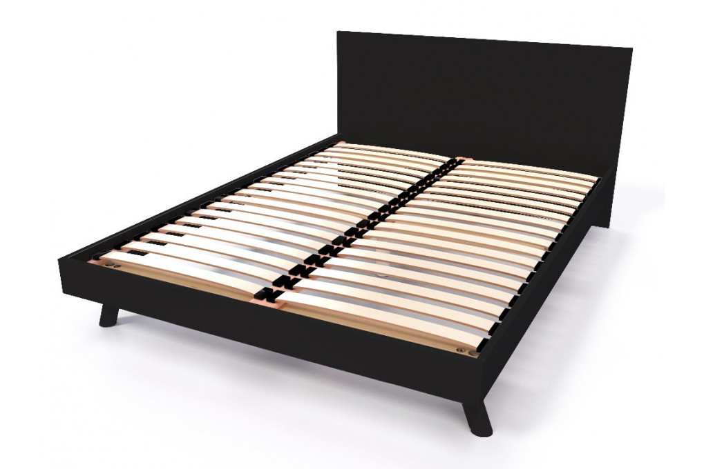 Letto scandinavo Viking 140x190 in legno massiccio