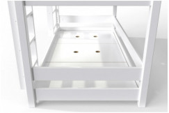 Lit superposé 3 places 90x190 en bois massif ABC