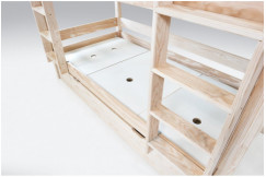 Cama litera 4 plazas 90x190 madera ABC