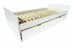 Lit gigogne 80x190 ABC pin massif