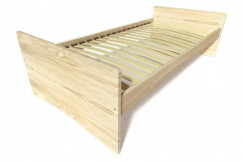 Lit gigogne 80x190 ABC pin massif