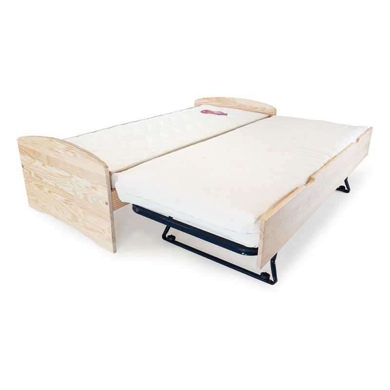 Lit gigogne Happy pin massif
