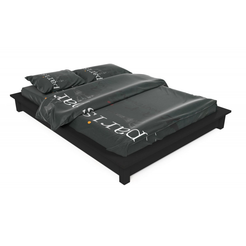 Futon bed Solido in solid wood - 2 places