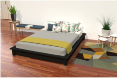 Solid wood Solido futon bed 140x190