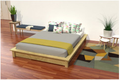 Solid wood Solido futon bed 140x200