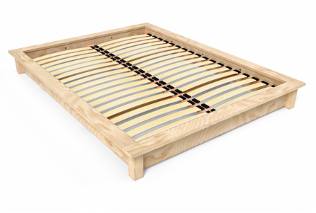 Letto futon Solido in legno massiccio 140x200