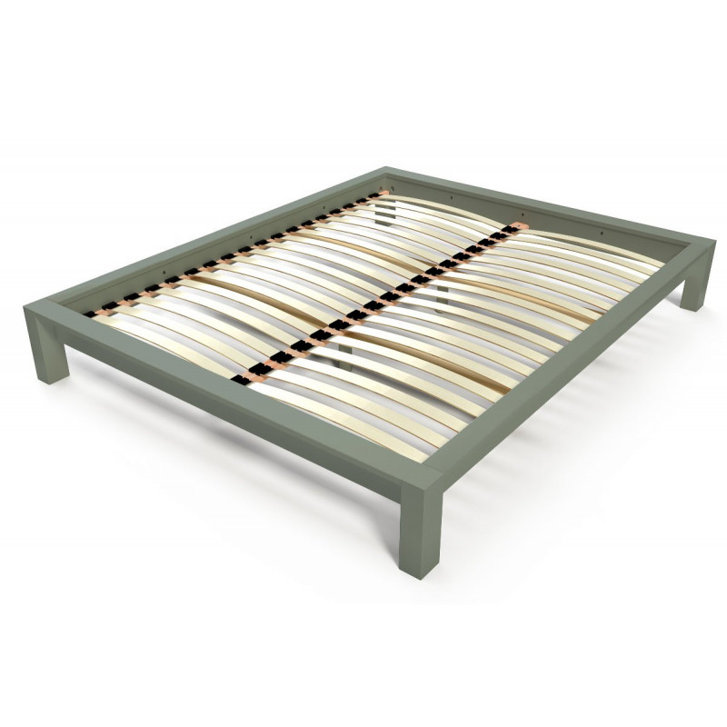 Letto matrimoniale 160x200 King Solid in legno massiccio