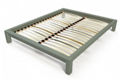 Letto matrimoniale 160x200 King Solid in legno massiccio