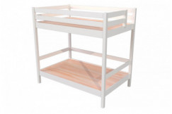 Bunk Bed 2-seater 120x200 double for adults ladder wood Sylvia