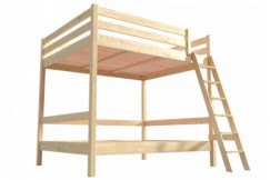 Lit double superposé Sylvia 140x200 avec échelle