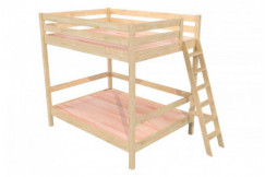 Lit double superposé Sylvia 160x200 avec échelle