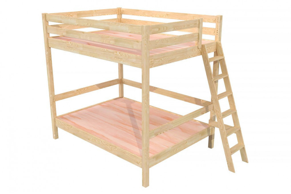 Lit double superposé Sylvia 160x200 avec échelle