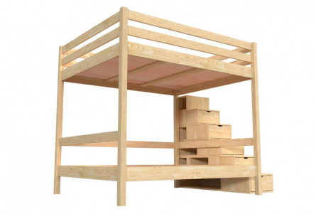 Letto a castello matrimoniale Sylvia 160x200