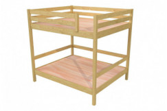 Litera 4 personas 160x200 adulto escalera de cubo madera Sylvia