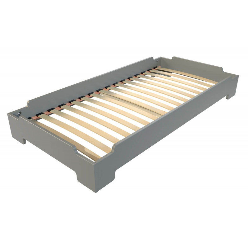 Solid Wood 80x200 Stackable Bed for 1 person