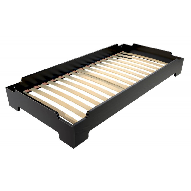Solid Wood 80x200 Stackable Bed for 1 person