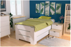 Stapelbett 90x190 - 1 Platz aus Massivholz