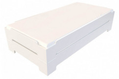 Solid Wood Stackable Bed 90x200 for 1 person