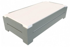 Stapelbett 90x200 - 1 Platz aus Massivholz