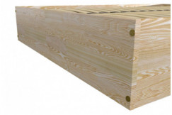 Cama arcón 2 plazas de madera maciza - 140x200