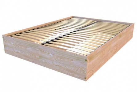 Bettkasten 2 Sitzer aus Massivholz robust -160x200