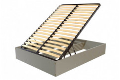 Letto matrimoniale contenitore 2 posti in legno - 160x200