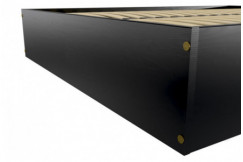 Solid wood double ottoman bed +headboard - 140x190