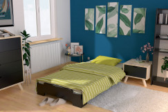 Stapelbett 90x200 - 1 Platz aus Massivholz