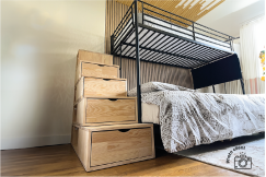 Estanteria escalera 150 cm