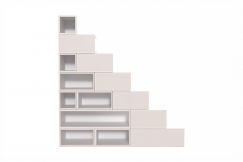 Scaffale a scala 175 cm