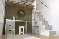 Scaffale a scala 175 cm