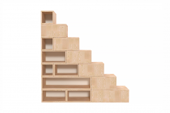 Staircase with storage 175 cm