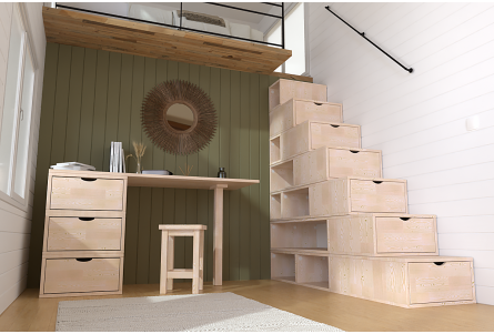 Scaffale a scala 175 cm