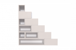 Scaffale a scala 125 cm