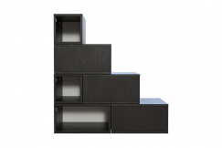 Scaffale a scala altezza 100 cm