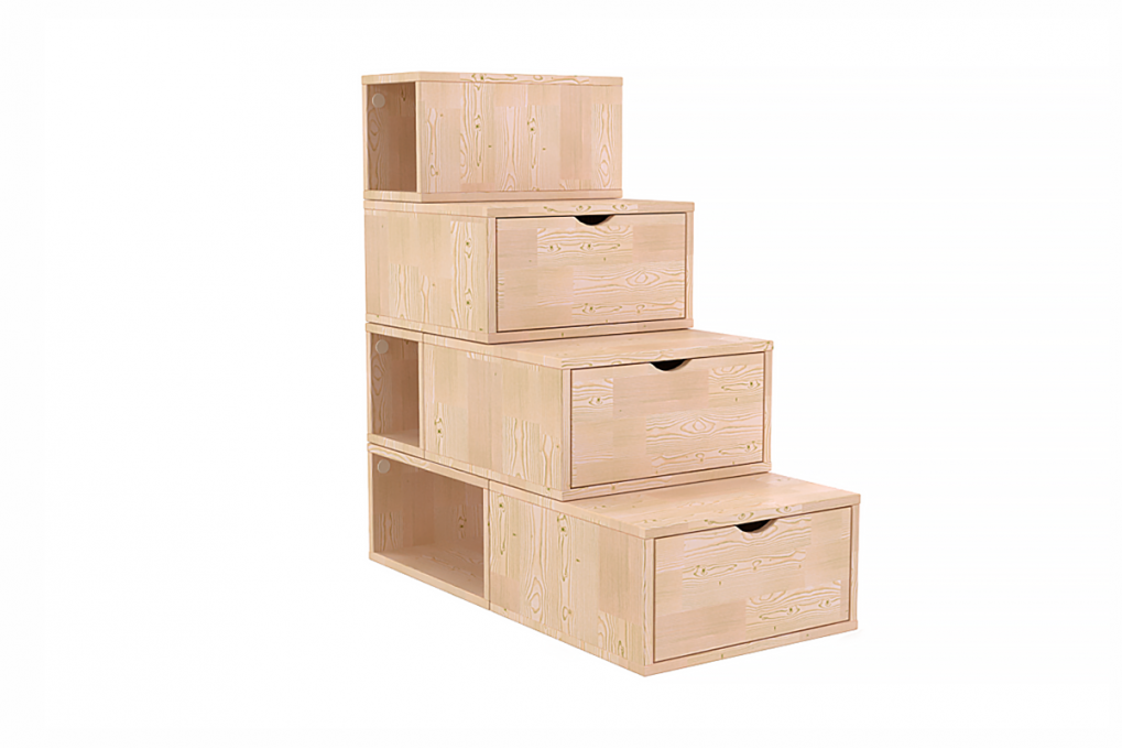 Staircase with storage 100 cm