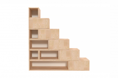 Estanteria escalera 150 cm