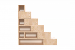 Scaffale a scala 150 cm