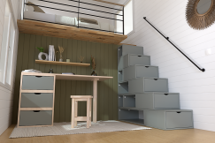 Scaffale a scala 150 cm