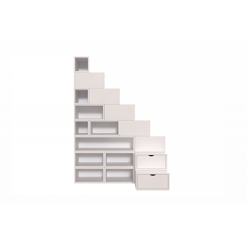 Block Storage Staircase 200cm wood | ABC Meubles Block Storage Staircase 200cm wood | ABC Meubles