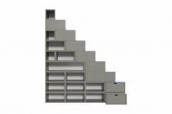 Scaffale a scala 225 cm