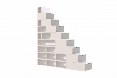 Staircase with storage 225 cm