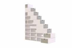 Scaffale a scala 225 cm