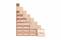 Scaffale a scala 225 cm