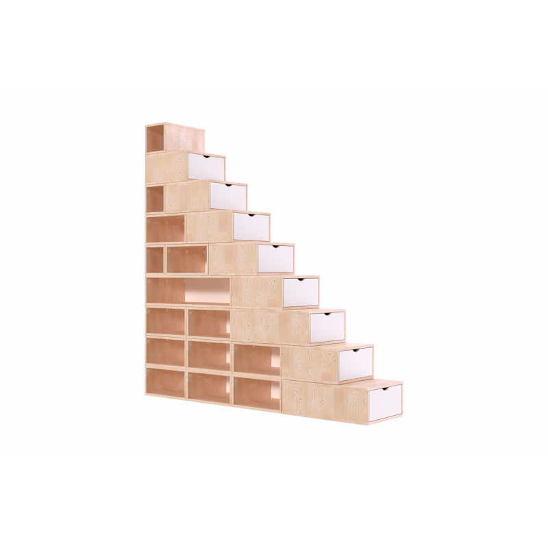 Staircase with storage 225 cm